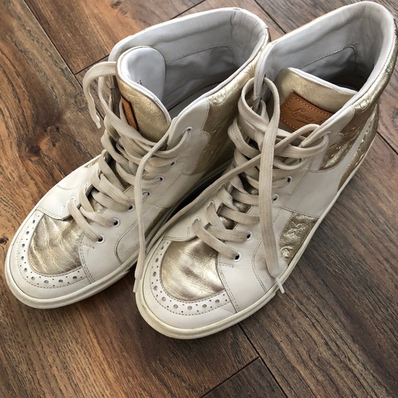 Authentic Louis Vuitton High Top Sneakers - Picture 6 of 11